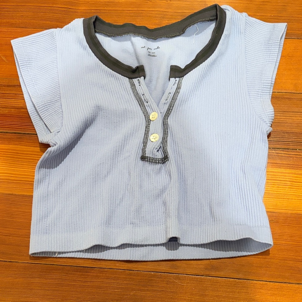 Urban Outfitters Kids Light purple Button-Up Tee